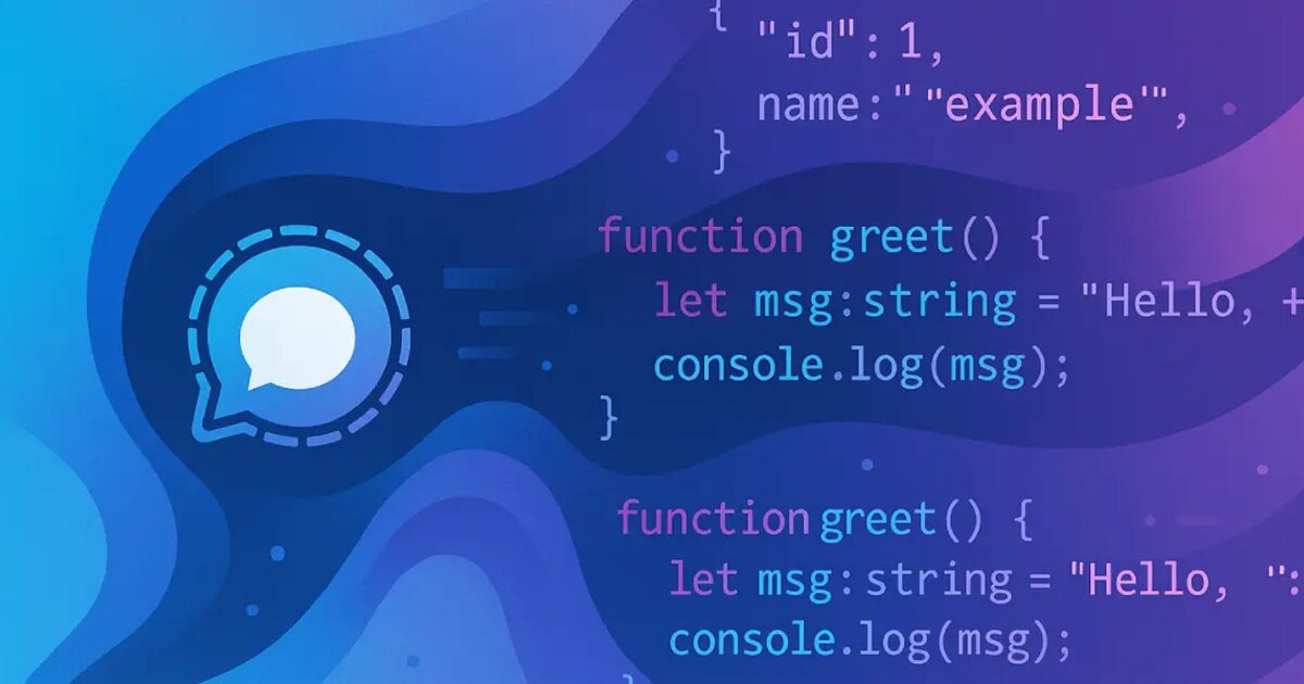 Automatiser Signal avec Node.js : Le Guide d'Ingénierie du SDK signal-sdk
